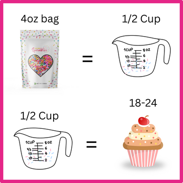 All Natural Bleeding Heart Sprinkles Mix 💟